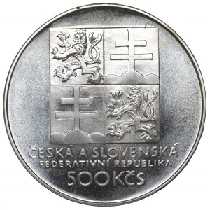 Czechoslovakia, 500 korun 1993