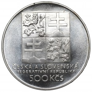 Czechoslovakia, 500 korun 1993