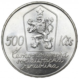 Czechoslovakia, 500 koruna 1987