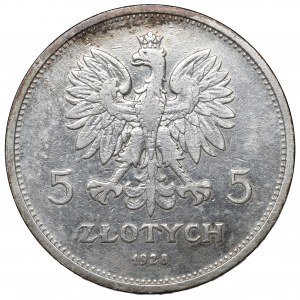 II Republic of Poland, 5 zloty 1928, Warsaw Nike