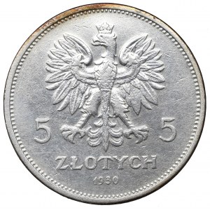 II Republic of Poland, 5 zloty 1930 Nike
