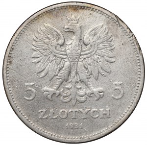 II Republic of Poland, 5 zloty 1931 Nike