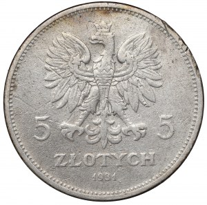 II Republic of Poland, 5 zloty 1931 Nike