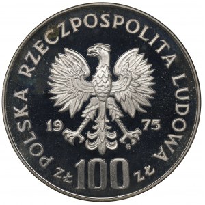 PRL, 100 złotych 1975 Zamek Królewski - Próba