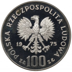 People's Republic of Poland, 100 gold 1975 Royal Castle - Sample