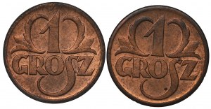 Second Republic, Set of 1 penny 1939