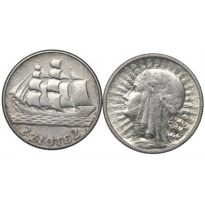 II RP, Set of 2 Gold 1932-36