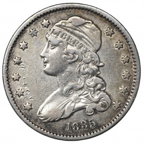 USA, 25 cents 1835