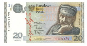 20 Gold 2018 - Centennial of Independence.