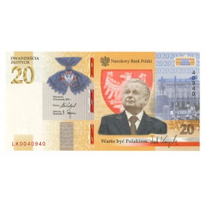 20 Złotych 2021 - Lech Kaczyński