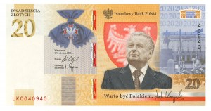 20 Gold 2021 - Lech Kaczynski