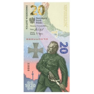 20 złotych 2020 - Bitwa Warszawska