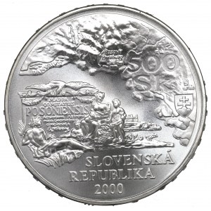 Slovakia, 500 koruna 2000