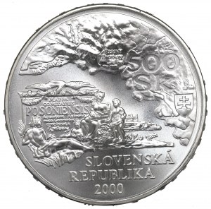 Slovakia, 500 koruna 2000
