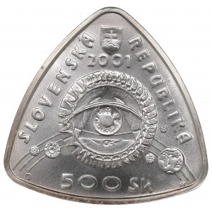 Slovakia, 500 koruna 2001 - 3rd Millenium