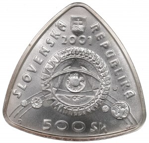 Slovakia, 500 koruna 2001 - 3rd Millenium
