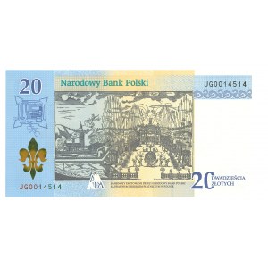 Die Dritte Republik, 20 polnische Zloty 2017 - 300. Jahrestag der Krönung der Ikone der Muttergottes von Jasna Gora