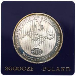 People's Republic of Poland, 20,000 zloty 1989 World Cup 1990