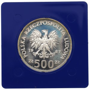 People's Republic of Poland, 500 gold 1987 Winter Olympic Games