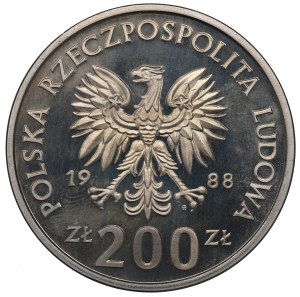 People's Republic of Poland, 200 gold 1988 World Cup - CuNi sample