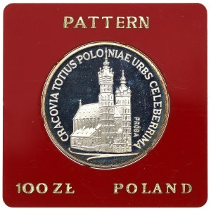 PRL, 100 złotych 1981 Kraków - Próba CuNi
