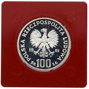 PRL, 100 złotych 1981 Kraków - Próba CuNi