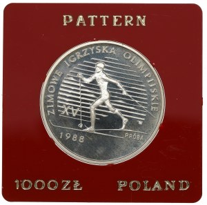 People's Republic of Poland, 1,000 gold 1987 Olympics - Trials