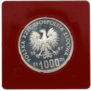 People's Republic of Poland, 1,000 gold 1987 Olympics - Trials