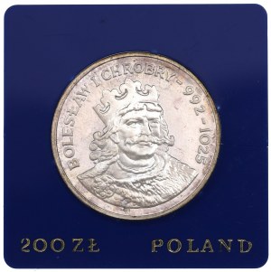 People's Republic of Poland, 200 zloty 1980 Boleslaw l Chrobry