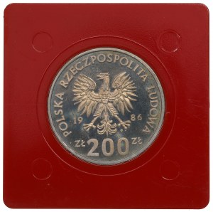 People's Republic of Poland, 200 gold 1986 Wladyslaw I the Short - CuNi sample