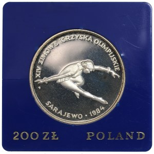 People's Republic of Poland, 200 gold 1984 - Winter Olympic Games