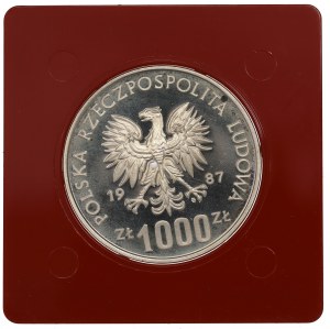 People's Republic of Poland, 1,000 gold 1987 Olympics - Trials