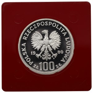 People's Republic of Poland, 100 zloty 1980 Environmental Protection - Grouse Sample