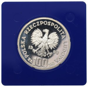 People's Republic of Poland, 100 zloty 1983 Environmental Protection - Bear