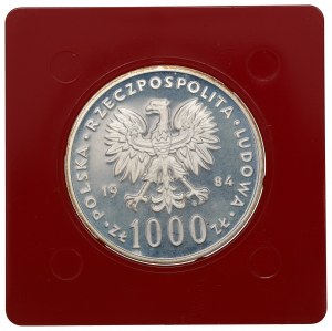People's Republic of Poland, 1,000 zloty 1984 Environmental Protection - Swan Trial