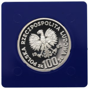 People's Republic of Poland, 100 zloty 1983 Environmental Protection - Bear Sample