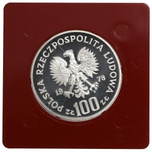 People's Republic of Poland, 100 zloty 1978 Environmental Protection - Moose