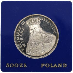PRL, 500 zloty 1987 - Casimir III the Great