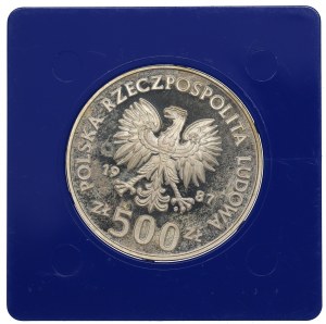 PRL, 500 zloty 1987 - Casimir III the Great
