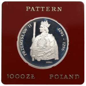 People's Republic of Poland, 1,000 gold 1985 Przemyslaw II - Sample