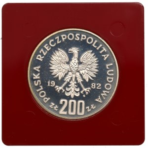 PRL, 200 złotych 1982 Krzywousty - Próba