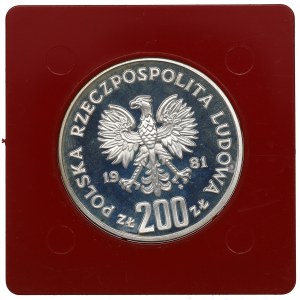PRL, 200 złotych 1981 Herman - Próba