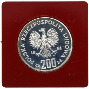 PRL, 200 gold 1981 Herman - Sample