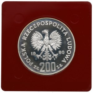 People's Republic of Poland, 200 gold 1980 Kaziemierz I Odnowiciel - Sample