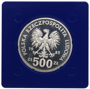 People's Republic of Poland, 500 zloty 1985 Environmental Protection Squirrel