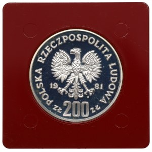 PRL, 200 złotych 1981 Herman - Próba