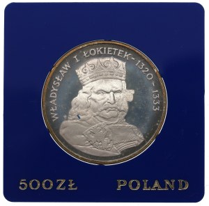 People's Republic of Poland, 500 zloty 1986 - Władysław I the Elbow High.