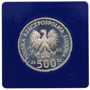 People's Republic of Poland, 500 zloty 1988 - Mundial
