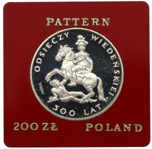 People's Republic of Poland, 200 gold 1983 300 years of the Battle of Vienna - Sample
