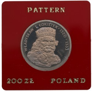 People's Republic of Poland, 200 gold 1986 Wladyslaw I the Short - CuNi sample